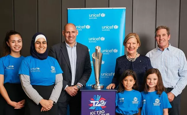 ICC With UNICEF for ICC Women's T20 World Cup 2020 - Sakshi