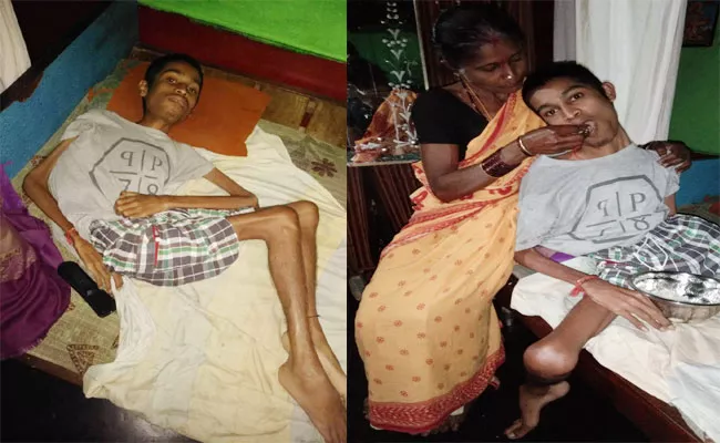 Physically Challenged Person In Ichapuram And The Family Needs Help - Sakshi