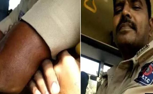 Bus Conductor Molested A Woman In Karnataka - Sakshi
