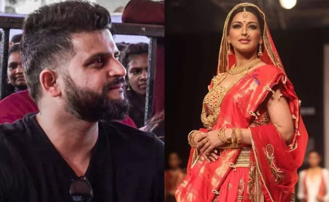 Suresh Raina Says His Celebrity Crush on Sonali Bendre - Sakshi