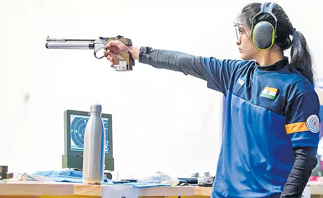 Online Shooting International Championship Will Be On 15th April - Sakshi