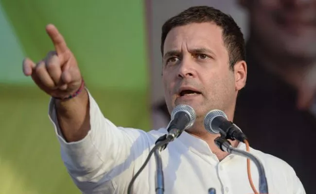 Rahul Gandhi Asks Govt to Bring Back Indian Workers From Middle East - Sakshi