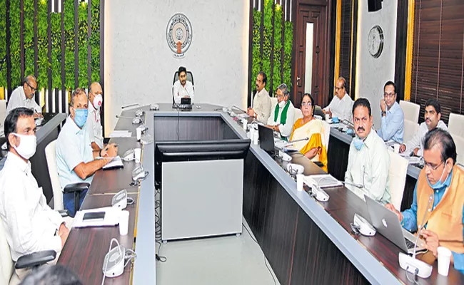 CM YS Jagan Review Meeting On Janata Bazaars Regulations - Sakshi