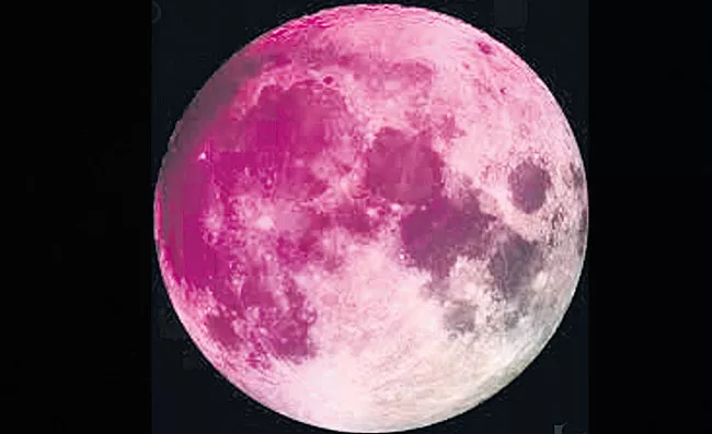 Super Pink Moon Will Take Your Breath Away on April 8 - Sakshi