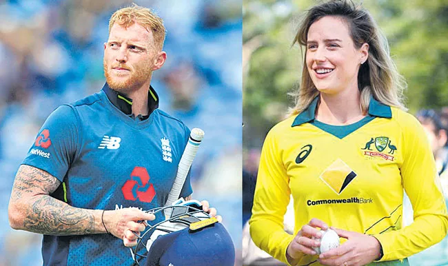 Ben Stokes And Ellyse Perry named Wisdens Leading Cricketers of 2019 - Sakshi