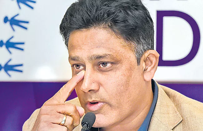 Former India captain and coach Anil Kumble on Fight Against COVID-19 - Sakshi