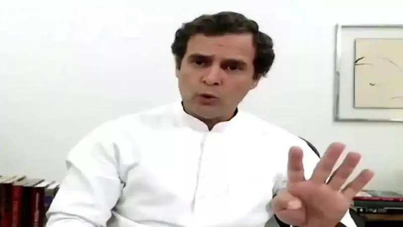 Rahul Gandhi Said If 9/11 was New Chapter Covid 19 is New Book - Sakshi