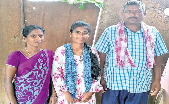 Intermediate Results Top Ranks in Daily Worker Daughter - Sakshi