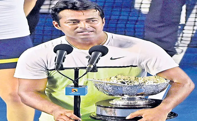 My Dream Was To Play Hundred Grand Slam Tourney Said Leander Paes - Sakshi