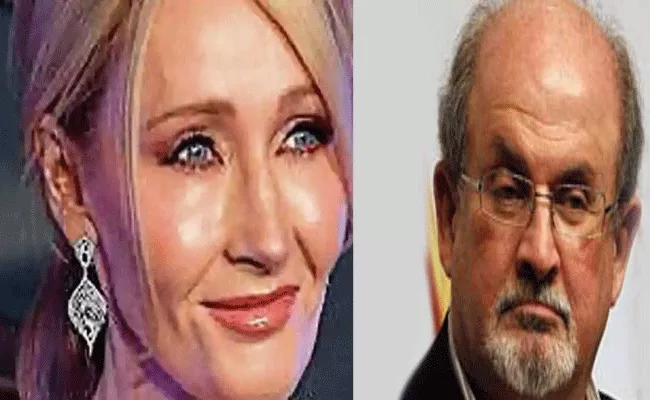 JK Rowling And Salman Rushdie Among Sign Letter Warning Liberals of Illiberalism - Sakshi