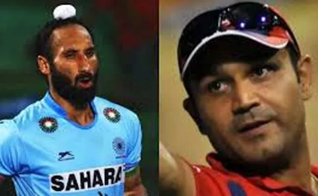 Virendra Sehwag And Sardar Singh In The National Sports Awards Committee - Sakshi