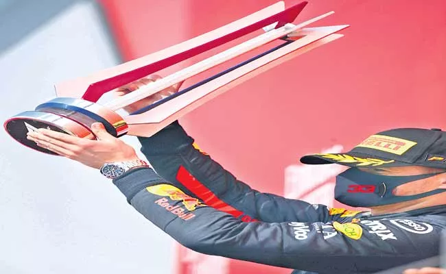 Max Verstappen Won The Grand Prix Title - Sakshi