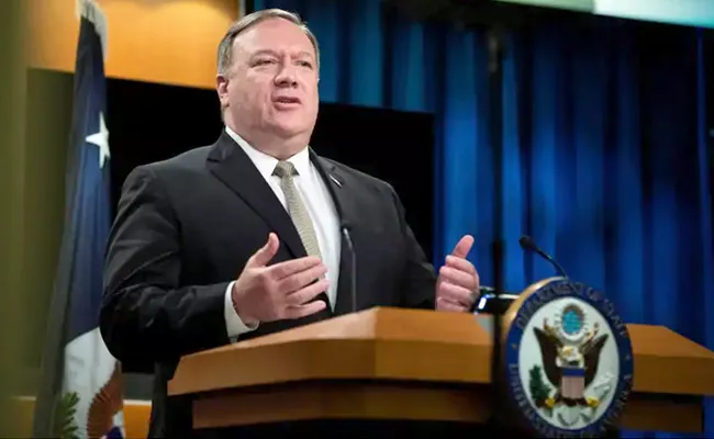 Mike Pompeo Warns China Entry Into Iran Will Destabilize Middle East - Sakshi
