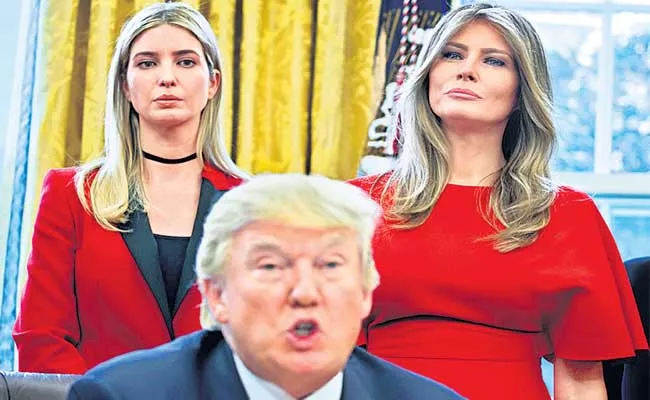 Special Story About Ivanka And Melania - Sakshi