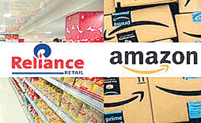 Reliance Industries offers Amazon 20 billion dollars stake in retail - Sakshi