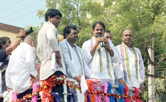 Mopidevi Venkata Ramana And Other MLAs Attends In BC Leaders Rally In Guntur - Sakshi