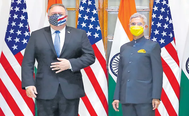 India-US consent on BECA agreement - Sakshi