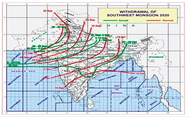 Northeast Monsoon Winds Entering The Coastal Andhra - Sakshi