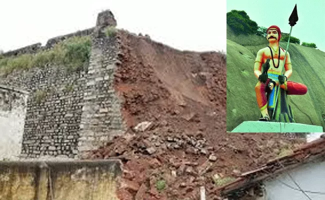 Actor Demands Renovate The Sardar Sarvai Papanna Fort In Janagam - Sakshi