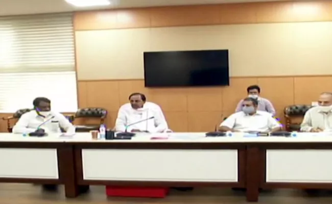 CM KCR Review meeting With Agriculture Officials - Sakshi