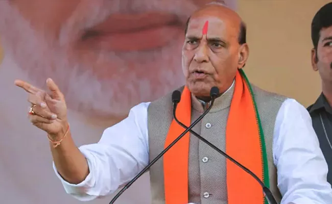 Rajnath Singh Says LAC Situation in Control PLA Not in Our Territory - Sakshi