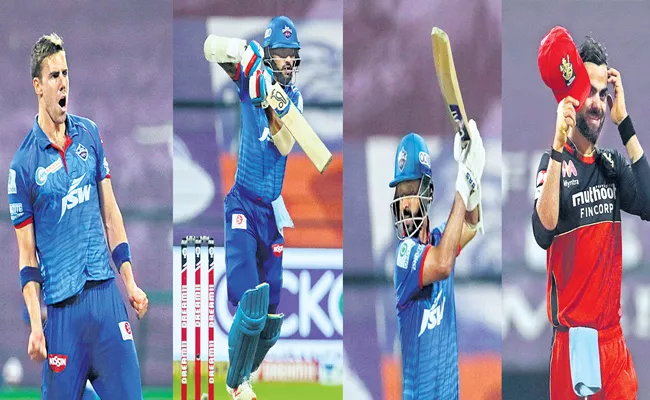 Delhi Capitals beat Royal Challengers Bangalore by 6 wickets - Sakshi