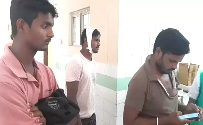 TDP Activists Attack YSRCP Sympathisers In Srikakulam - Sakshi