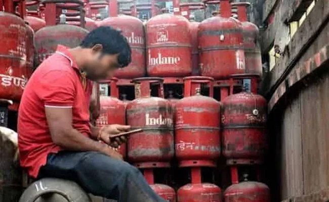 LPG Refill Cylinder Booking Just a Missed Call Away - Sakshi