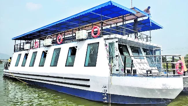 Telangana Tourism 2 crore boat developing for kaleshwaram - Sakshi
