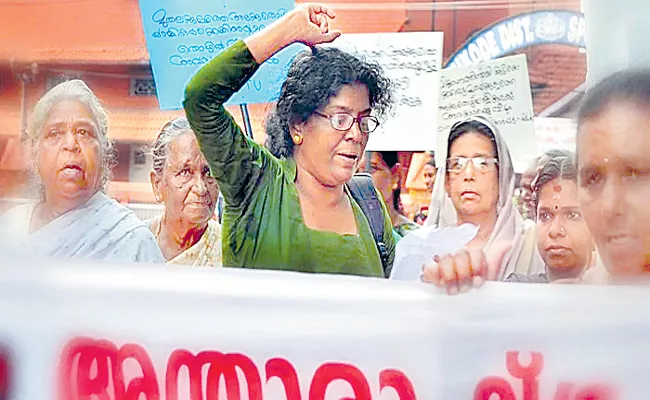 Mother of Kerala is female labour unions - Sakshi
