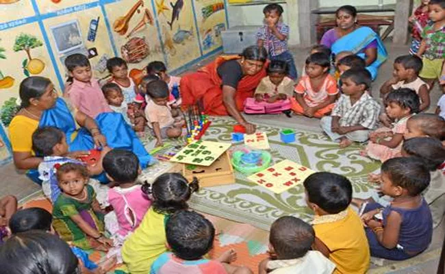 YSR‌ pre-primary schools started - Sakshi