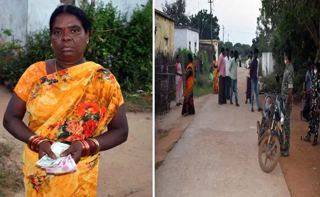 BJP Leaders Distributing Money To Voters - Sakshi