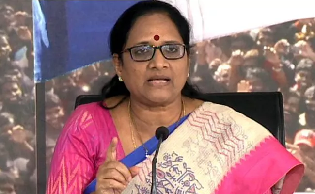 Vasireddy Padma reacts on Assault Incident In East Godavari - Sakshi