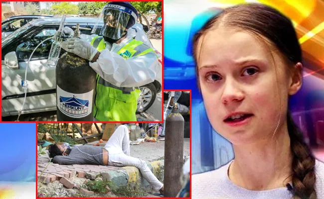 Greta Thunberg Says India Corona Crisis Global Community Help - Sakshi