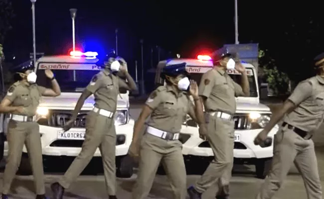 Kerala Police New Coronavirus Awareness Video Goes Viral Social Media - Sakshi