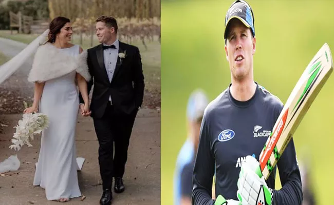 New Zealand Batsman Henry Nicholls Marries Girlfriend Ahead WTC Final  - Sakshi