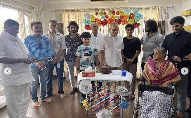 Krishna Birthday Celebration AMong Family Photos Goes Viral - Sakshi