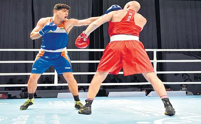 Boxer Sanjeet Wins Gold in Asian Boxing Championship - Sakshi