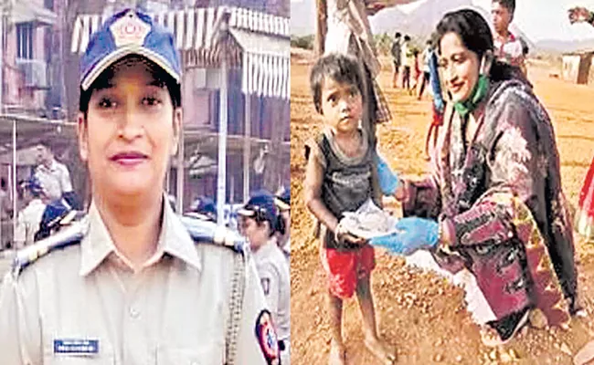 police onstable Rehana Shaikh aka Mother Teresa who helped patients get beds - Sakshi