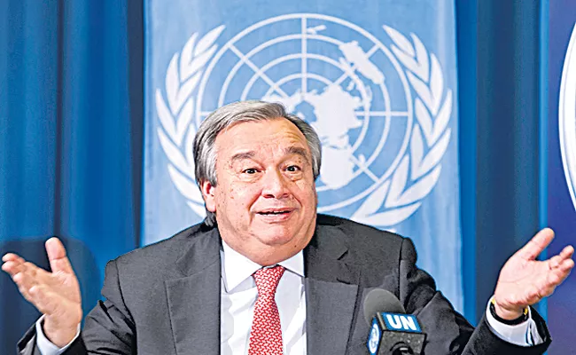 Antonio Guterres re-elected as UN Secretary General - Sakshi