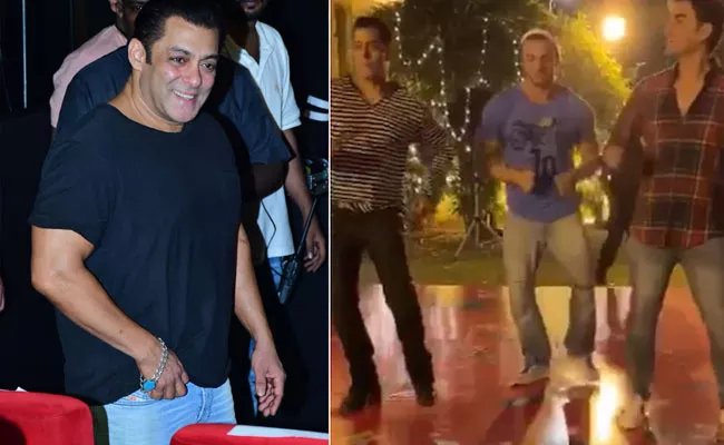 Salman Khan Dance With His Brothers Old Video Goes Viral  - Sakshi