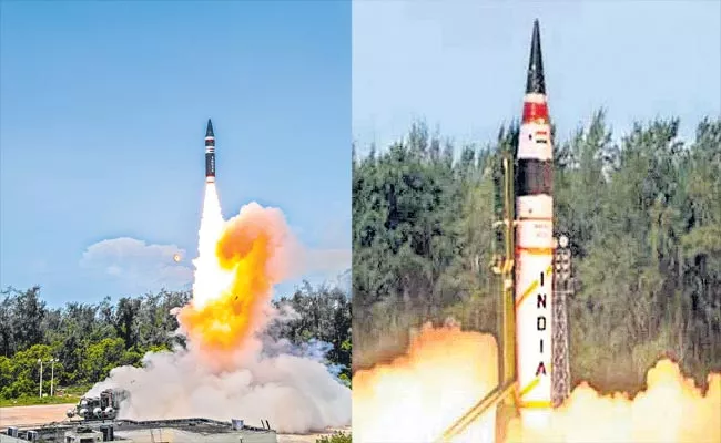 India Successfully Test Fires Agni Prime New Missile In Agni Series - Sakshi
