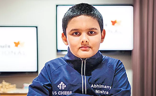 Abhimanyu Mishra Becomes Youngest Chess Grandmaster In History - Sakshi