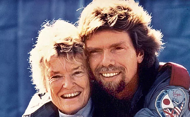 Richard Branson Emotional Tribute To His Late Mother Eve - Sakshi