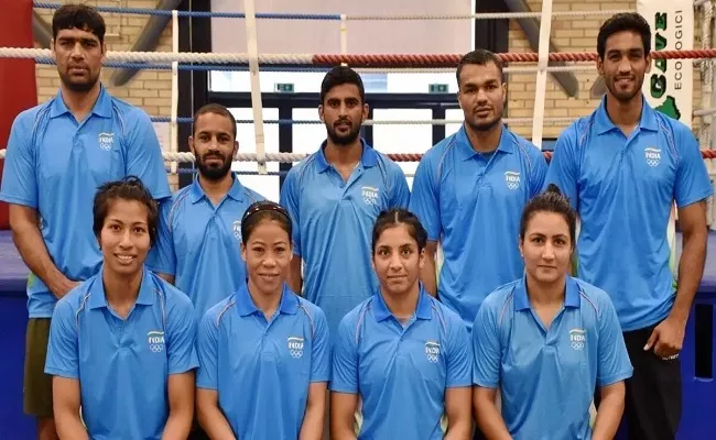 Tokyo Olympics 2021 9 Boxers Participate From India - Sakshi