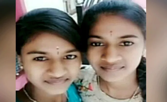Fear Of being Separated After Marrige Twin Sisters Commit To Lost Life  In Karnataka - Sakshi