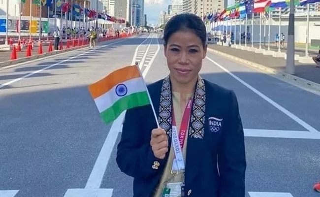 Mary Kom Says I Still Have Age Can Play Till 40 Returning To India - Sakshi