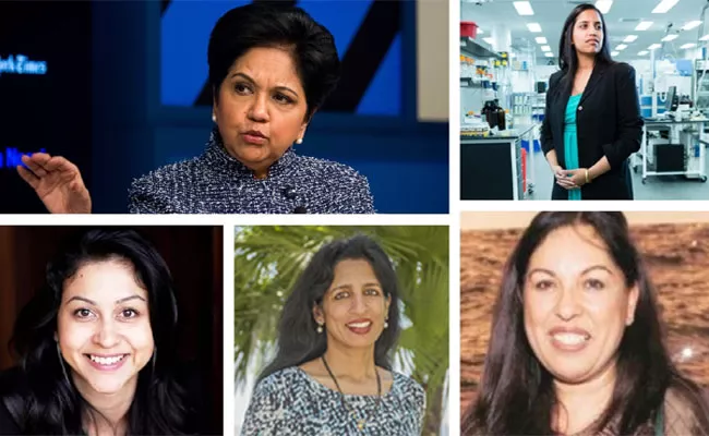 5 Indian Origin Women In 2021 Forbes List Of Americas Richest Self Made Women - Sakshi