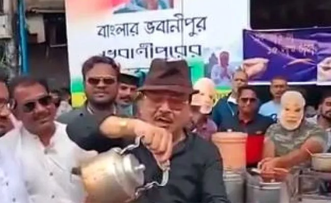 Tmc Leader Madan Mitra Role Of Chaiwala Fix Price Of Cup Rs 15 Lakh - Sakshi