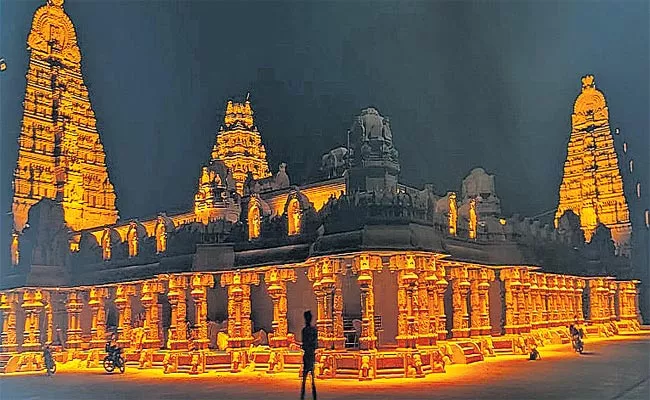 Reconstruction Of Yadadri Lakshmi Narasimha Swamy Temple - Sakshi